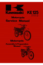 Kawasaki KE125 und KS125 Reparaturanleitung