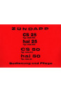Zündapp CS 50 hai 50 CS 25 hai 25 Betriebsanleitung