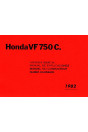 Honda VF750C Fahrerhandbuch