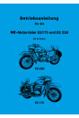 MZ ES175 und ES250 Betriebsanleitung