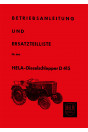 Hela D415 Betriebsanleitung Ersatzteilkatalog