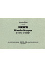 Fahr D12N und D12NH Diesel-Schlepper Ersatzteilkatalog
