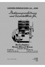 Deutz F3M317 und F3M417 Motor Bedienungsanleitung und Ersatzteilliste