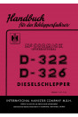 IHC International Harvester D- 322/D-326 Bedienungsanleitung