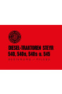Steyr 540 540a 540s 545 Traktor Betriebsanleitung