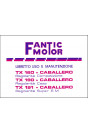 Fantic TX 160, 190, 191 Caballero Regolarita, Regolarita Casa, Regolarita Super 6 M Betriebsanleitung