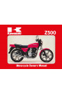 Kawasaki Z500 Owners Manual