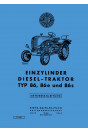 Steyr 86 86e 86s Traktor Betriebsanleitung