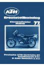 KTM Motorfahrzeugbau Cross 50 MS, 50 RST, MS, Mss, RSL mit Sachs-Motor 501/4BKF (D), Fahrgestell 125 RS, Ersatzteilkatalog