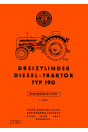 Steyr 190 Traktor Betriebsanleitung