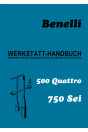 Benelli 500 Quattro und 750 Sei Reparaturanleitung