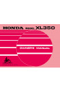 Honda XL350 Owner's Manual