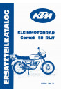 KTM Motorfahrzeugbau Comet 50 RLW Ersatzteilkatalog (nur Fahrgestell)