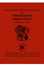 Warchalowski D21, D22, D41, D42 Betriebsanleitung und Ersatzteilkatalog