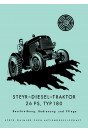 Steyr 180 - 26 PS Traktor Betriebsanleitung