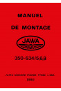 Jawa 350, 2-Zylinder, für Typ 634/5,6,8 Reparaturanleitung