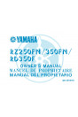 Yamaha RZ 250 FN, 350 FN, RD 350 F, Owner's Manual
