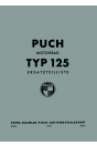 Puch 125 T, TT, TS Ersatzteilkatalog