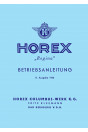 Horex Regina 1 Betriebsanleitung