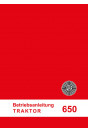 Steyr 650 Traktor Betriebsanleitung