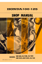 Honda CB100 CB125S CL100 SL100 CB125S CD125S SL125 Shop Manual