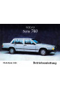 Volvo 740 Betriebsanleitung
