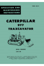 Caterpillar 977 Traxcavator Operation Instructions