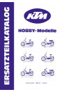 KTM Motorfahrzeugbau Hobby-Modelle, Ersatzteilkatalog