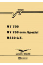 Moto Guzzi V7, V7 Spezial, 850GT Reparaturanleitung