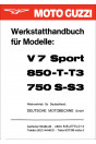 Moto Guzzi V7 Sport, 850-T/T3, 750S/S3 Reparaturanleitung