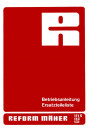 Reform RM 111 S, 112, 131 Betriebsanleitung und Ersatzteilliste