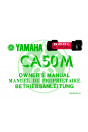 Yamaha CA 50 M Betriebsanleitung