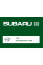 Subaru 1600 und 1800 Betriebsanleitung