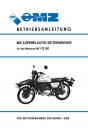 MZ Superelastik Seitenwagen für MZ ETZ250 Betriebsanleitung