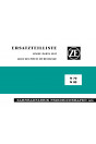 ZF Nebenantrieb N70 und N80, Ersatzteilliste