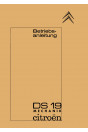 Citroen DS 19 Betriebsanleitung