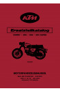 KTM Motorfahrzeugbau Comet 500, 502, 504 Super mit Puch-Motor, Ersatzteilkatalog