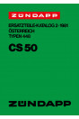 Zündapp Moped CS50, Typen 448, Ausführung für Österreich, Ersatzteilkatalog