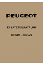 Peugeot Moped 102 NMT & 103 LVS Ersatzteilkatalog