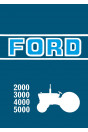 Ford Traktor 2000 3000 4000 5000 Betriebsanleitung
