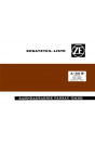ZF A-210 III Schleppergetriebe Betriebsanleitung und Ersatzteilkatalog