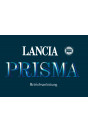 Lancia Prisma Betriebsanleitung