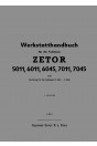 Zetor 5011, 6011, 6045, 7011, 7045 Werkstatthandbuch