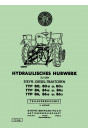 Steyr 80 80a 80s 84 84a 84s 86 86e 86s Hydraulisches Hubwerk Ersatzteilkatalog