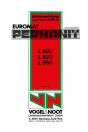 Vogel & Noot L 800, L 920, L 950 Euromat, Permanit, Volldrehpflug, Betriebsanleitung und Ersatzteilkatalog