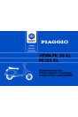 Piaggio Vespa PK 50 XL, PK 125 XL, Bedienungsanleitung