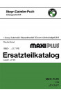 Puch Maxi Plus Ersatzteilkatalog, 1-Gang-Automatik, 2,7 PS, Ausführung für Deutschland