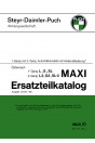 Puch Maxi L, S, SL, 1-Gang-Automatik, L2, S2, SL-2 und 2-Gang-Automatik, Ersatzteilkatalog