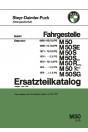 Puch M 50, SE, S, Sport, Racing, GP, SG, ab 1968, nur Fahrgestelle, Ersatzteilkatalog