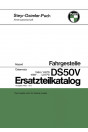 Puch DS 50 V, Fahrgestell, ab 1968, Ersatzteilkatalog